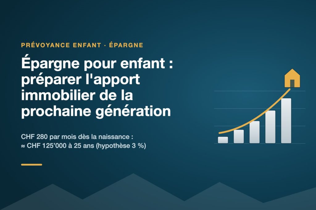 Épargne pour enfant : préparer l'apport immobilier de la prochaine génération